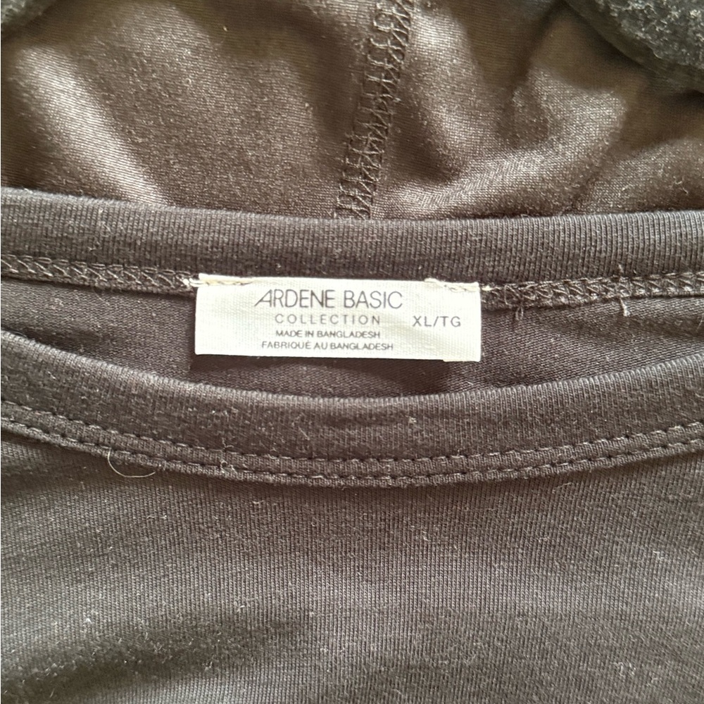 Ardene Black Long Sleeve Blouse - Picture 3 of 3